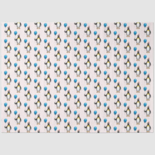 Papel De Seda Gorra de fiesta de globo de pingüino