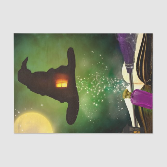 Papel De Seda Gorra Mágico y libro de hechizos mágicos Fiesta di (Anverso)