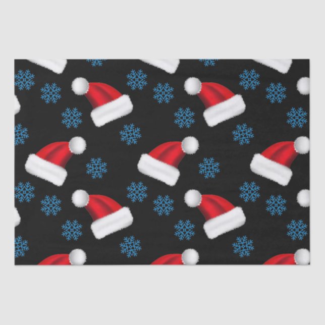 Papel De Seda Gorra Navidades personalizados | Festividad person (Anverso)