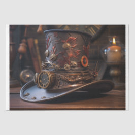 Papel De Seda Gorra Steampunk