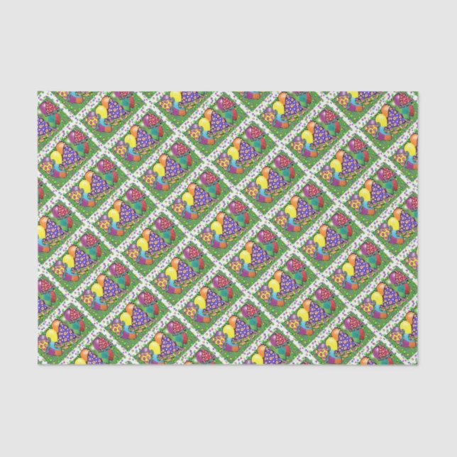 Papel De Seda Gorras de Birthay Fiesta (Anverso)