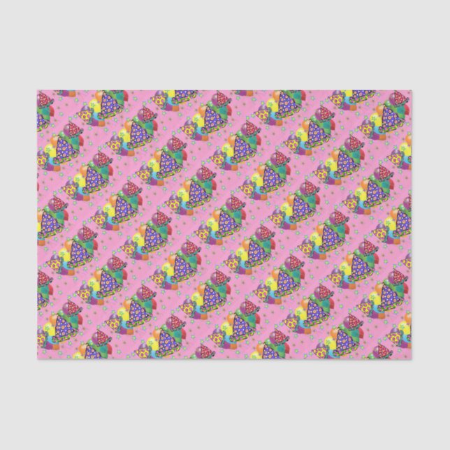 Papel De Seda Gorras de Birthay Fiesta (Anverso)