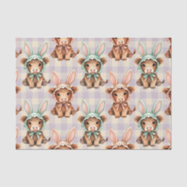 Papel De Seda Gorritos de Pascua de Vaca de las Tierras Altas Li