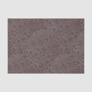 Papel De Seda Gotas marrones de agua