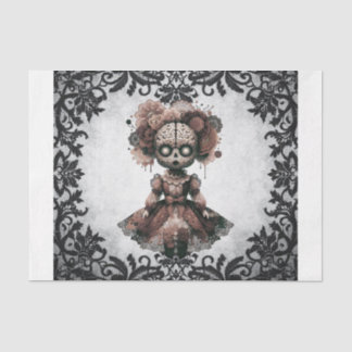 Papel De Seda Gothic Lace Doll