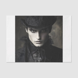 Papel De Seda Gótico Caballero