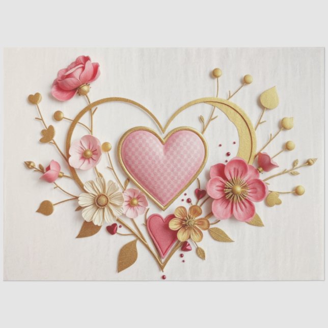 Papel de seda gótico romántico (Anverso)