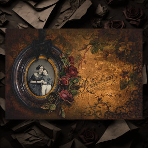 Papel De Seda Gótico vintage en recuerdo de la efemera de Hallow