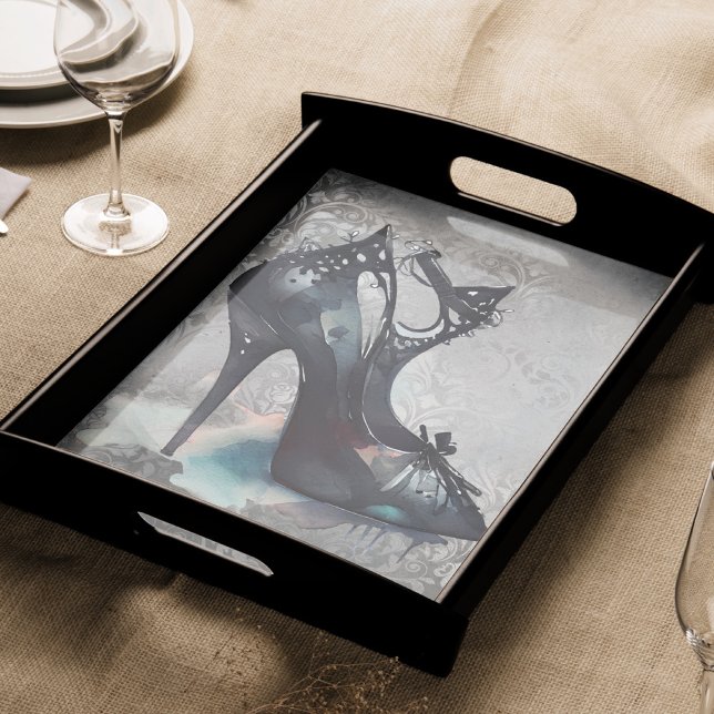 Papel De Seda Gótico Vogue Grunge | Altura Verde azulada Stilett (Subido por el creador)