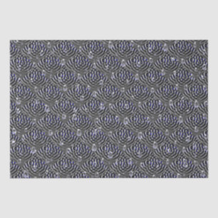 Papel De Seda Gotitas de lluvia en metal