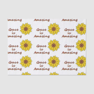 Papel De Seda Grace es asombrosa - Girasol