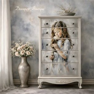 Papel De Seda Gracia de Invierno Decoupage