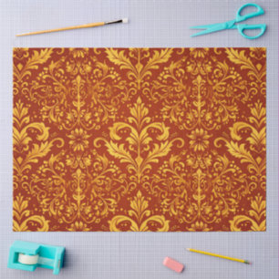 Papel De Seda Gracia Dorada