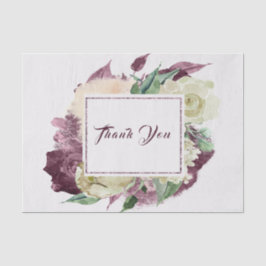 Papel De Seda Gracias Rosas Marsala Wreath Ivory Creamy