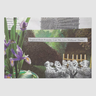 Papel De Seda Graciosa sátira sobre el cambio climático del Chis