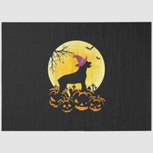 Papel De Seda Gracioso disfraz de Halloween Rottweiler Dog Lover