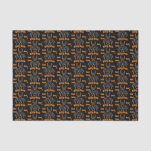 Papel De Seda Gracioso final Bosque Papá Suntiger Tarantula Etiq