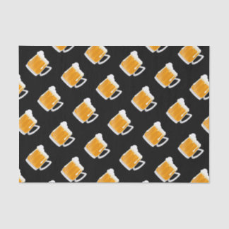 Papel De Seda Gracioso patrón de fiesta de tazas de cerveza