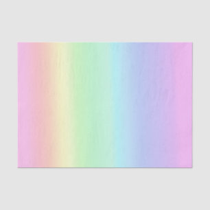 Papel De Seda Gradiente arcoiris de bonito