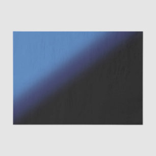 Papel De Seda Gradiente azul y negro
