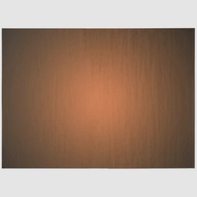 Papel De Seda Gradiente de bronce luminiscente Ombre (Anverso)