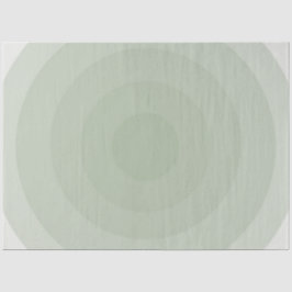 Papel De Seda Gradiente de círculo Minimalista verde sabio