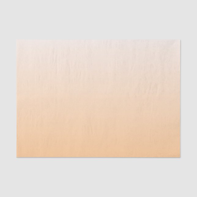 Papel De Seda Gradiente de melocotón (Anverso)