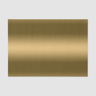 Papel De Seda Gradiente de oro falso metálico