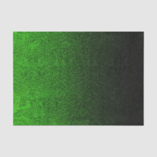 Papel De Seda Gradiente de Purpurina verde y negro