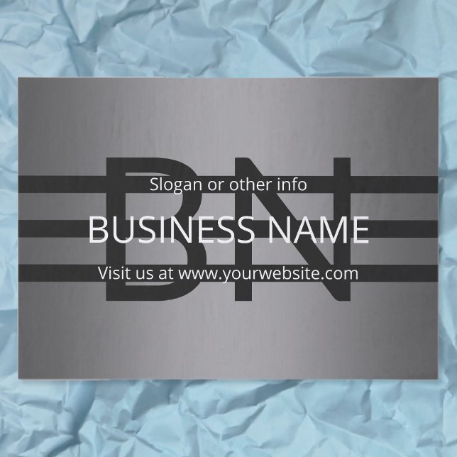 Papel De Seda Gradiente gris moderno y bandas negras horizontale (Subido por el creador)