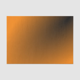 Papel De Seda Gradiente negro naranja