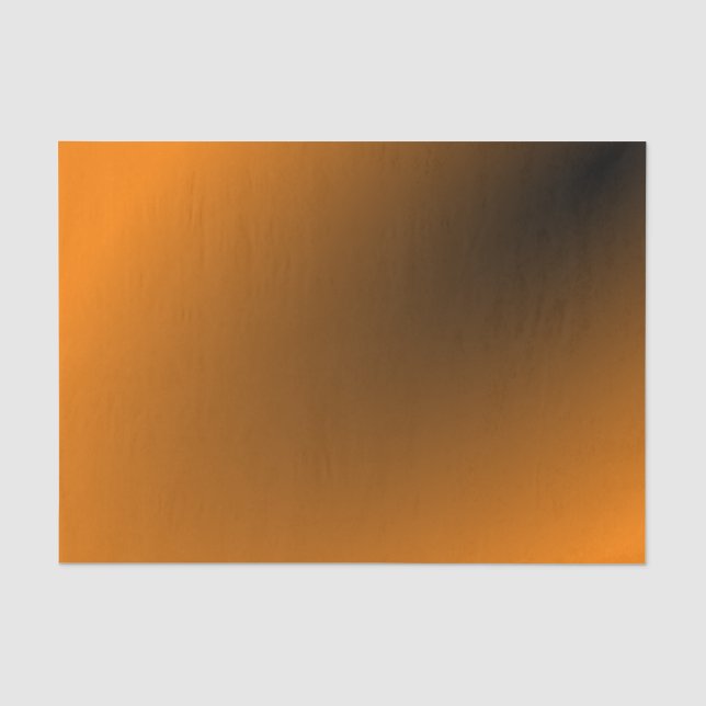 Papel De Seda Gradiente negro naranja (Anverso)