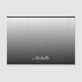 Papel De Seda Gradiente personalizado sombras negras oscuras de 