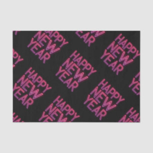 Papel De Seda Gradiente púrpura Año Nuevo