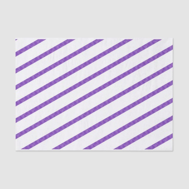 Papel De Seda Gradiente púrpura y franco blanco (Anverso)