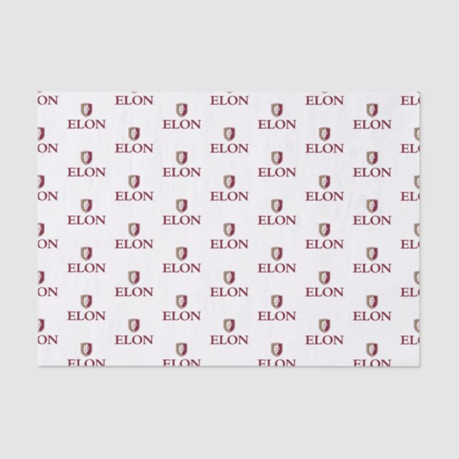 Papel De Seda Graduación de Elon (Anverso)
