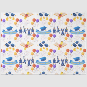 Papel De Seda Graduación divertida de clase de