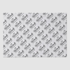 Papel De Seda Graduado con título de graduación