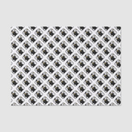 Papel De Seda Graduado Recibiendo Diploma