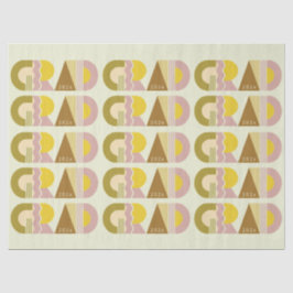 Papel De Seda Graduation class of 2026 retro