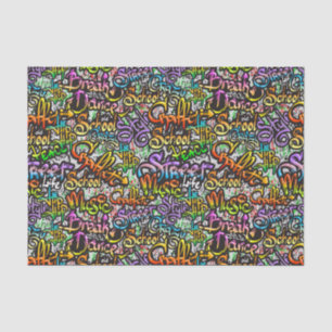 Papel De Seda graffiti antiguo skool Desenlace