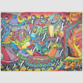 Papel De Seda Graffiti Urban 28 Decoupage Tissue Paper