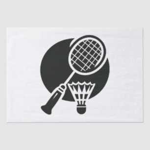 Papel De Seda Gráfico de bádminton