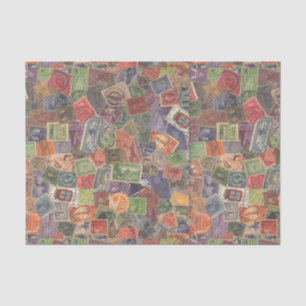 Papel De Seda Gráfico de sellos antiguos