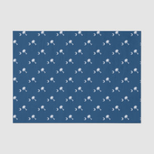 Papel De Seda Gráfico dinámico de bandera del estado de Carolina