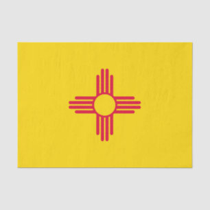 Papel De Seda Gráfico dinámico de la bandera del estado de Nuevo