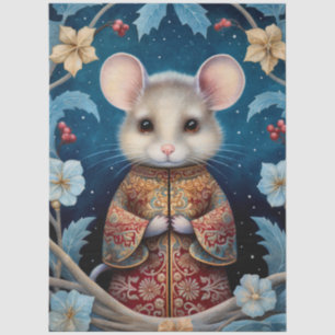 Papel De Seda Gran deformación de ratón y florín de bosques de b