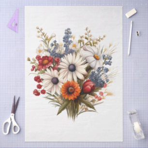 Papel De Seda Gran Girasol y decoración de Bouquet para las flor
