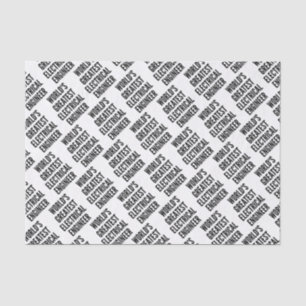 Papel De Seda Gran Ingeniero Eléctrico del Mundo