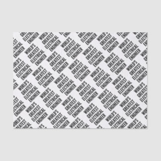 Papel De Seda Gran Ingeniero Eléctrico del Mundo